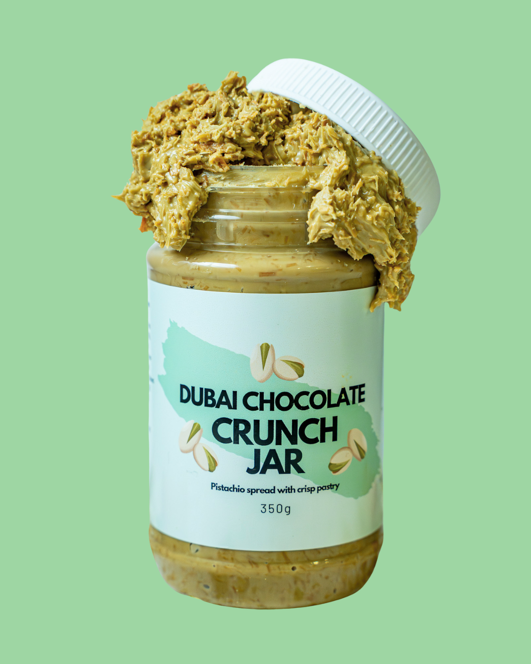 Dubai Chocolate Pistachio Spread Crunch Jar | 12oz